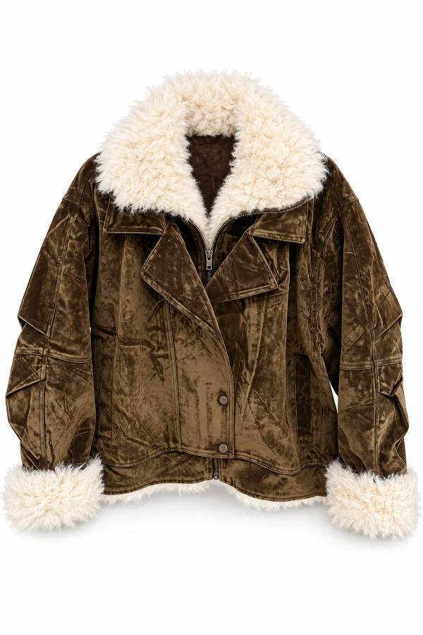 Brown Suede Jacket
