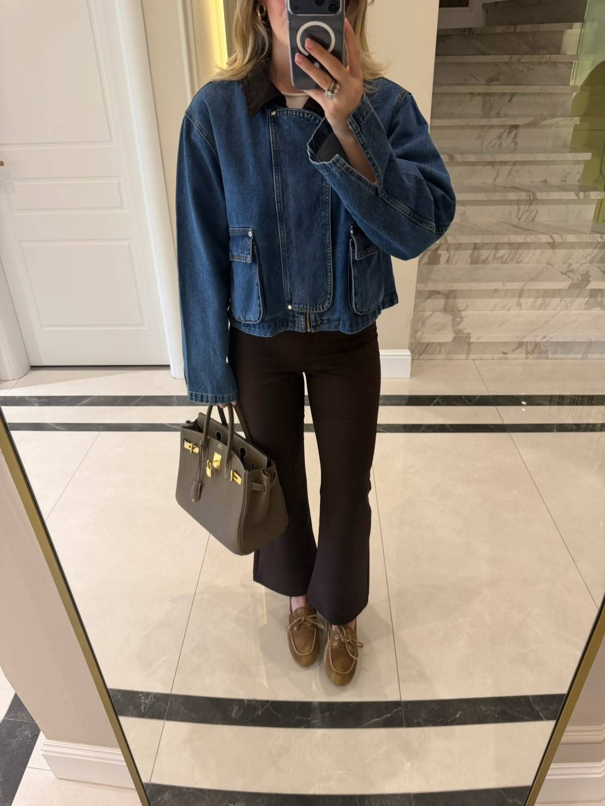 Pocket Detail Denim Jacket — photograph 2