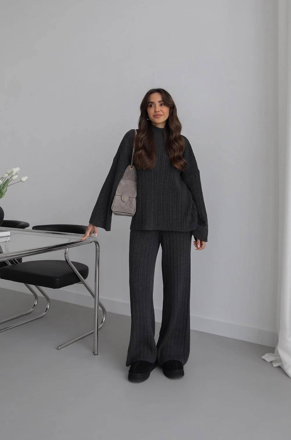 Sussman Knit Trouser Set — photograph 3