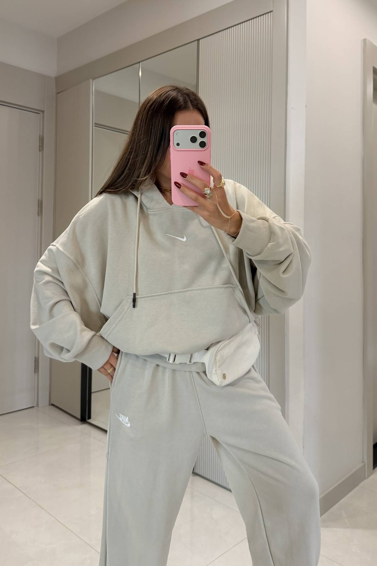 Neuro Oversized Hooded Tracksuit Set — photograph 3