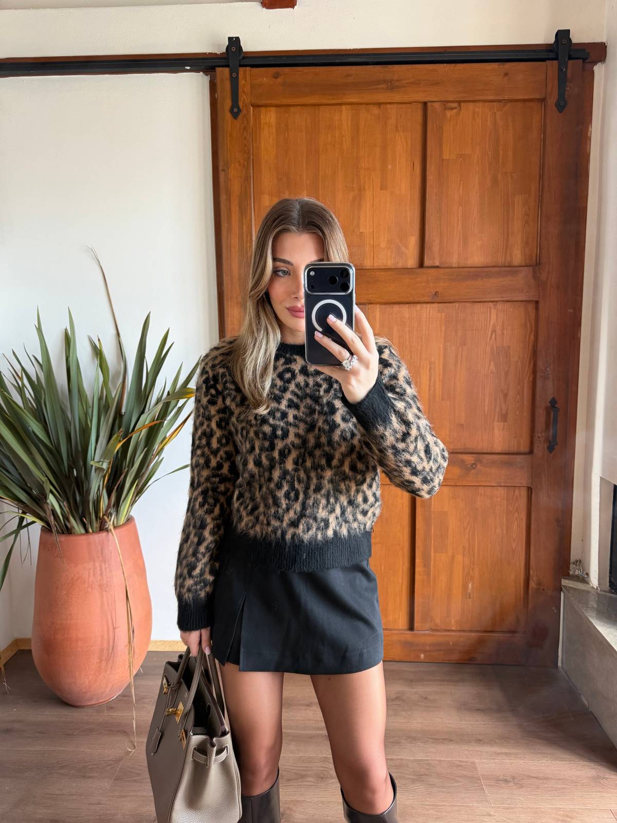 Leopard Print Jumper — photograph 1