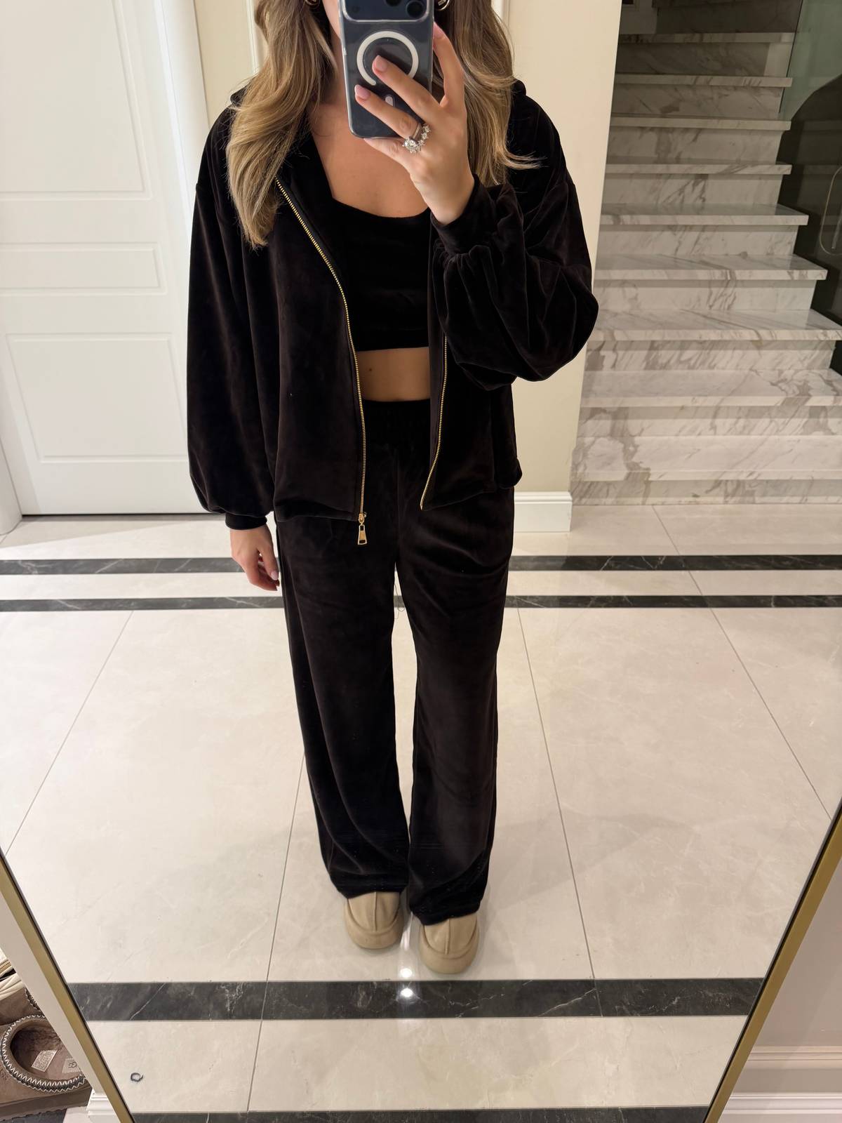 Three Piece Velvet Set — photograph 3