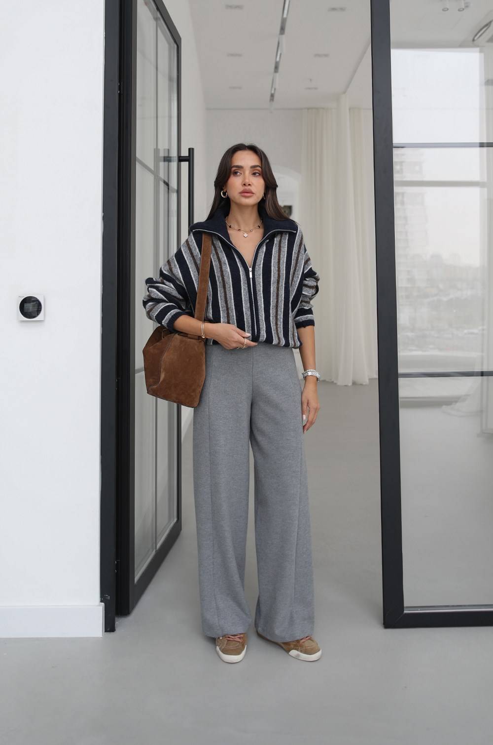 Luvia Milano Knit Trousers — photograph 3