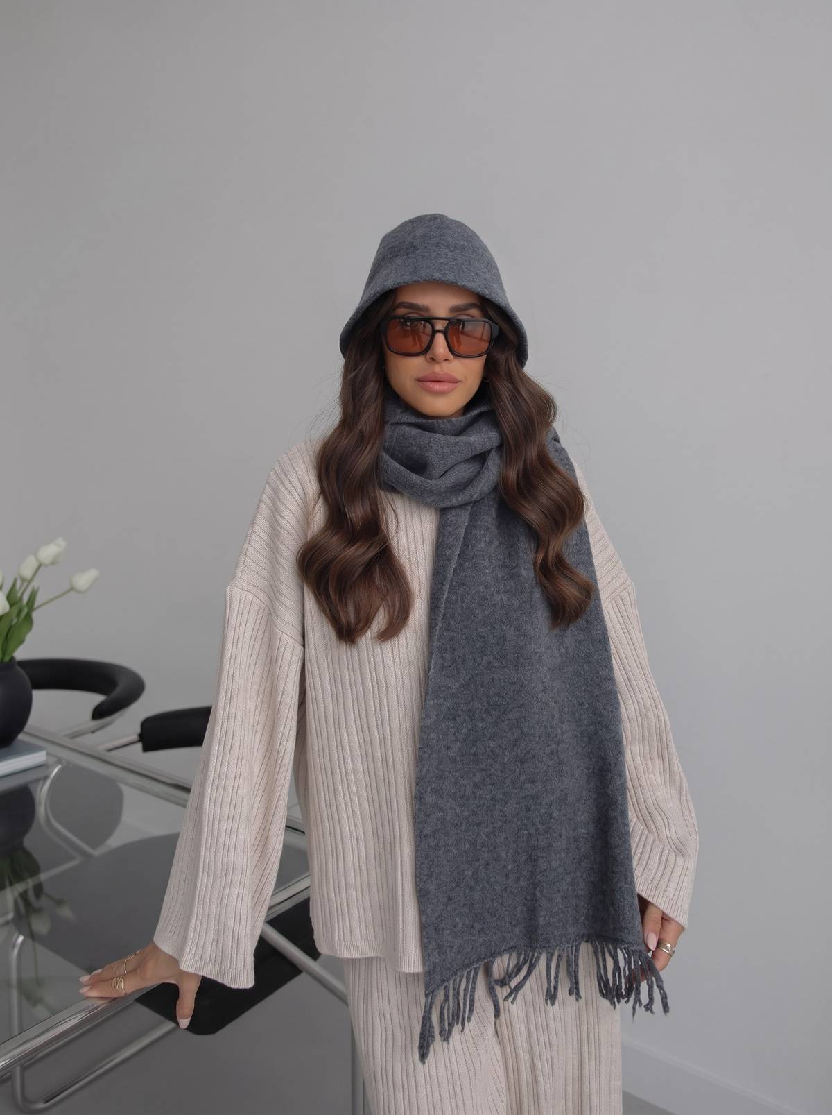 Hat And Scarf Set