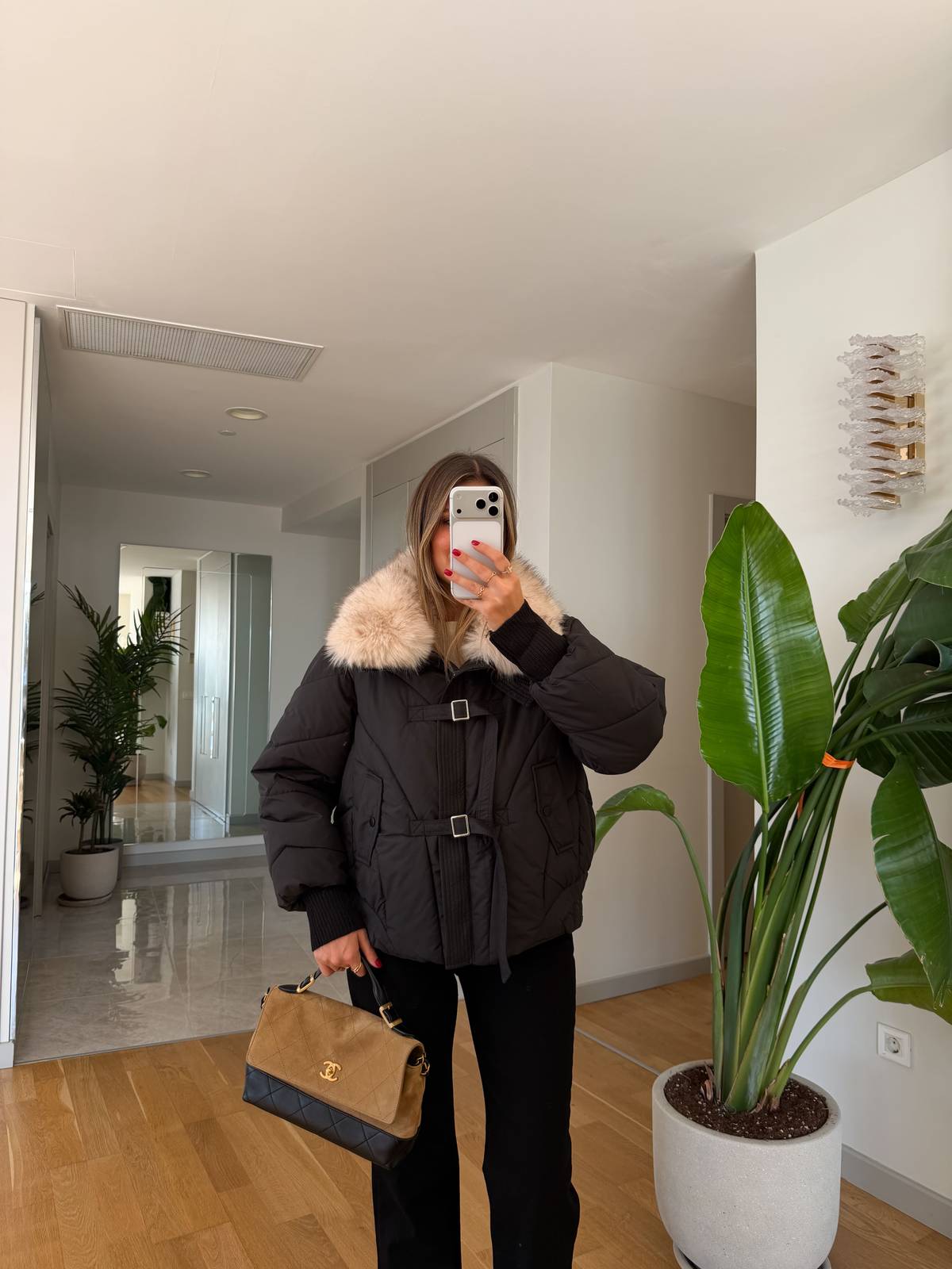 Fur Collar Coat