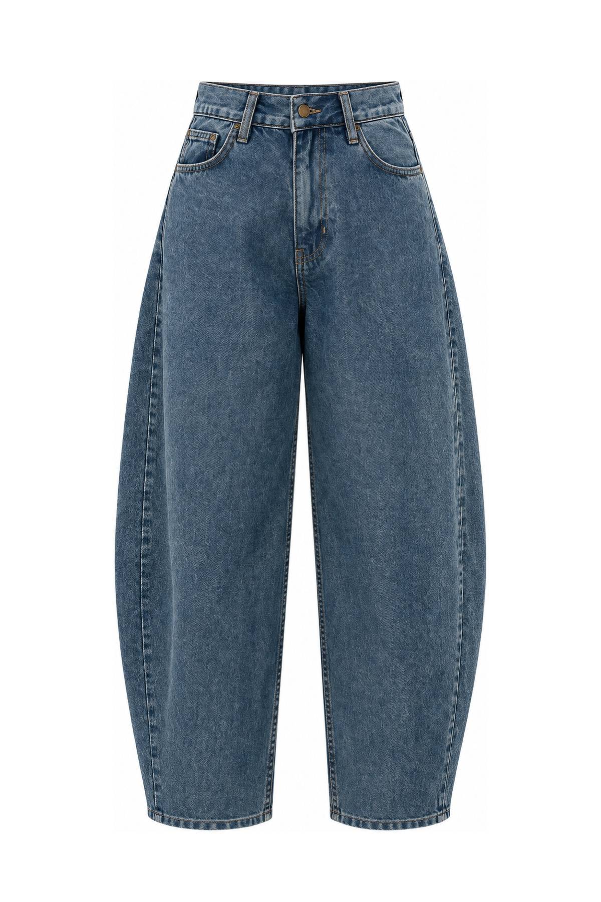 Washed Tapered Fit Jeans — photograph 3