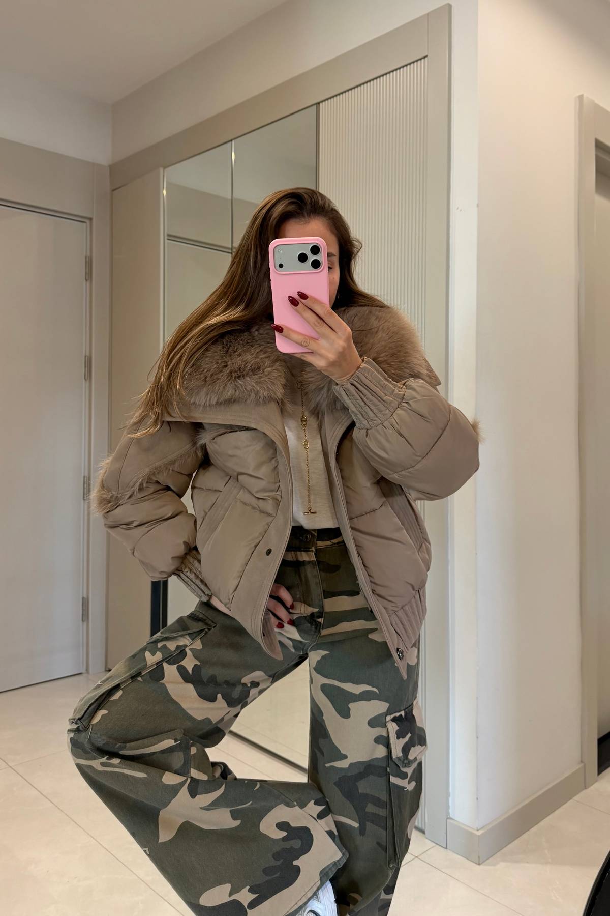 Dyson Mink Puffer Ithal Mont — photograph 2