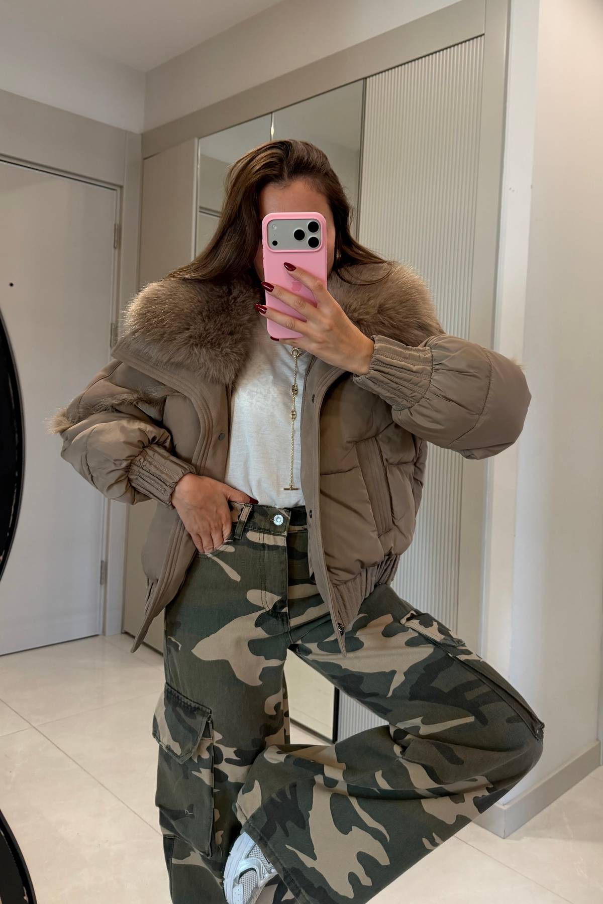 Dyson Mink Puffer Ithal Mont — photograph 4