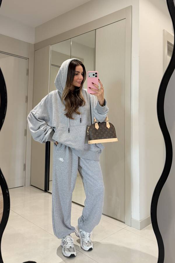 Neuro Oversized Hooded Tracksuit Set
