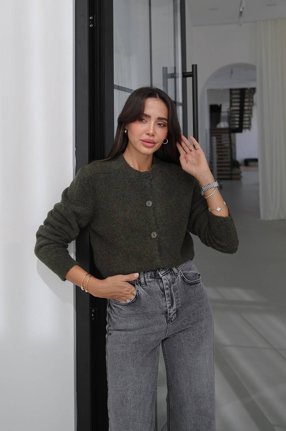 Soft Textured Knit Cardigan