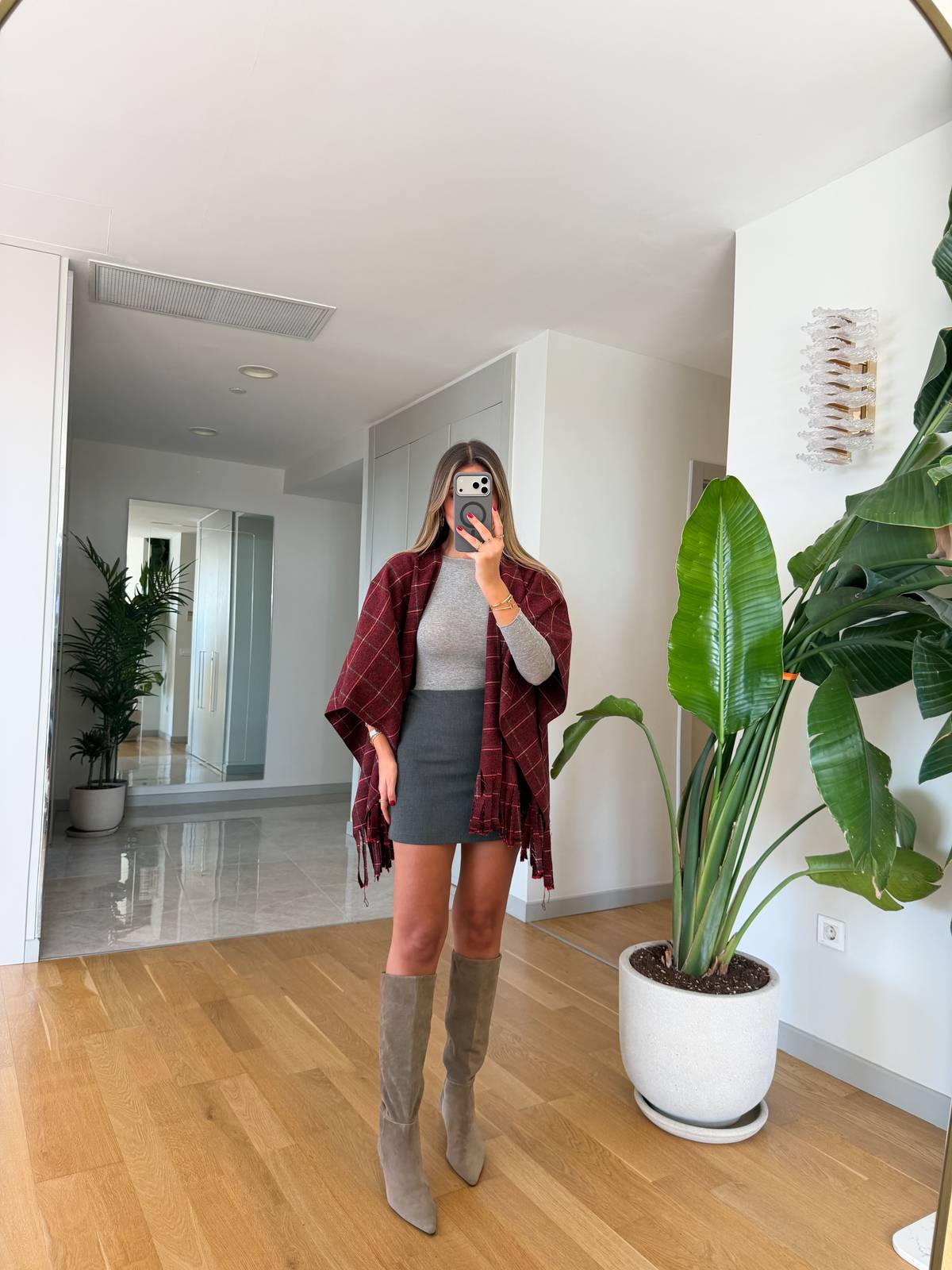 Shawn Straight Cut Mini Skirt