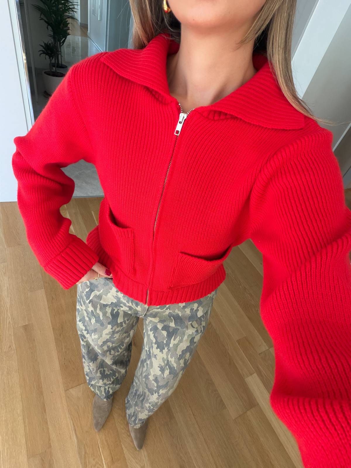 Hm Zip Pocket Cardigan — photograph 2
