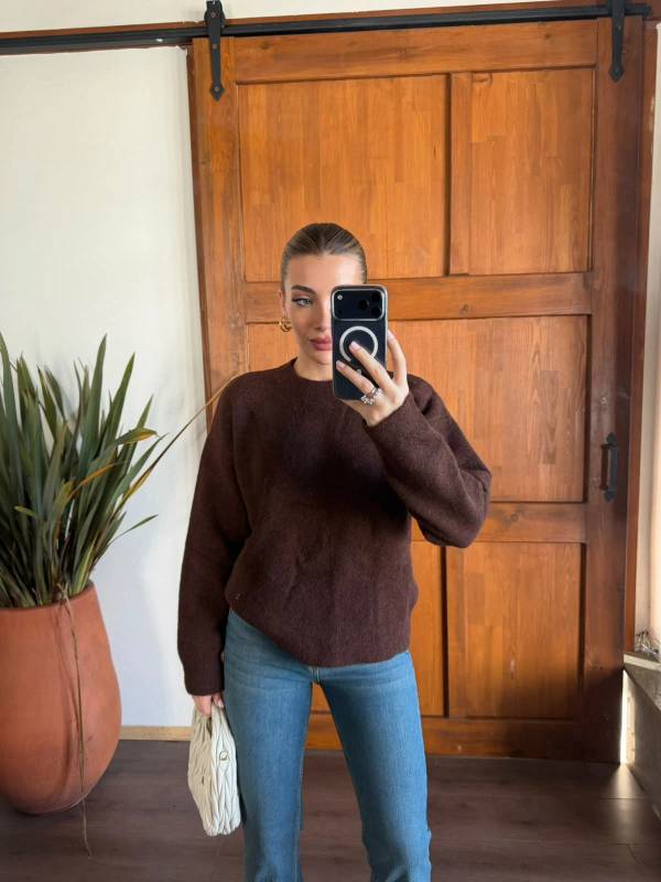 Crew Neck Soft Knit Jumper