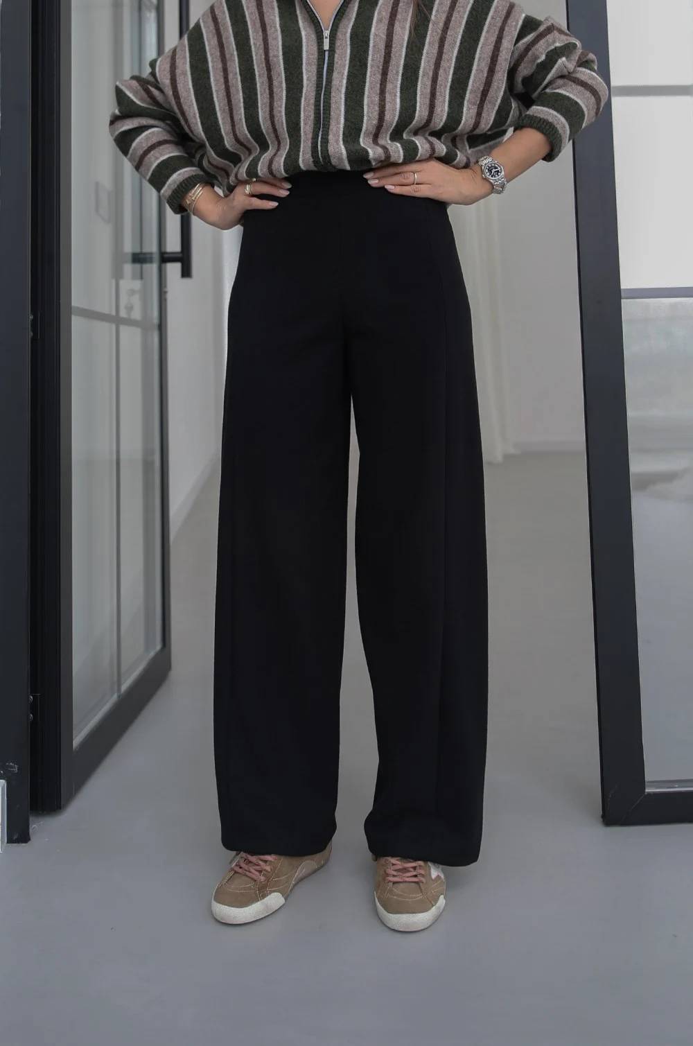 Luvia Milano Knit Trousers — photograph 2
