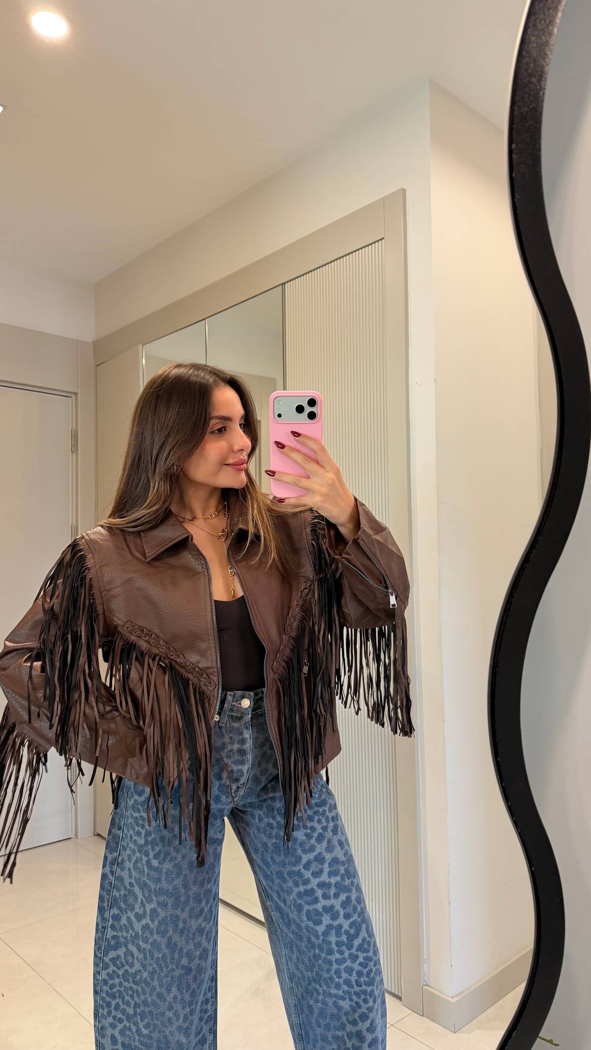 Goyar Leather Western Jacket — photograph 2