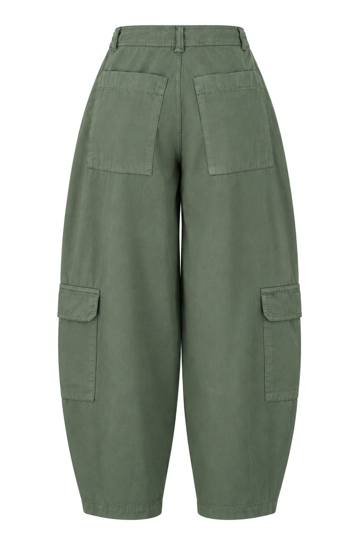 Cargo Pocket Belden Lace-Up Trousers — photograph 4