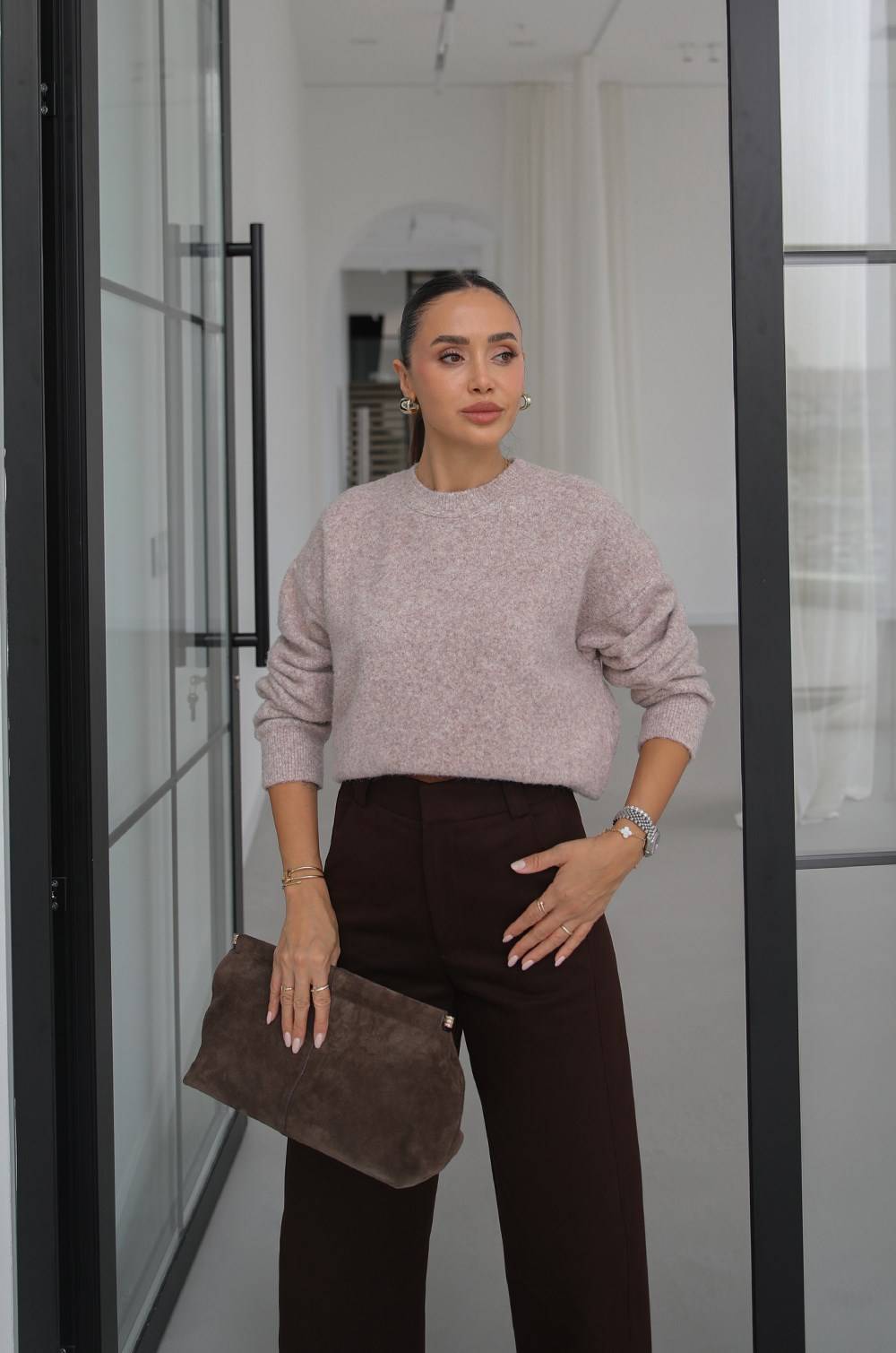 Nara Crew Neck Soft Knit Jumper