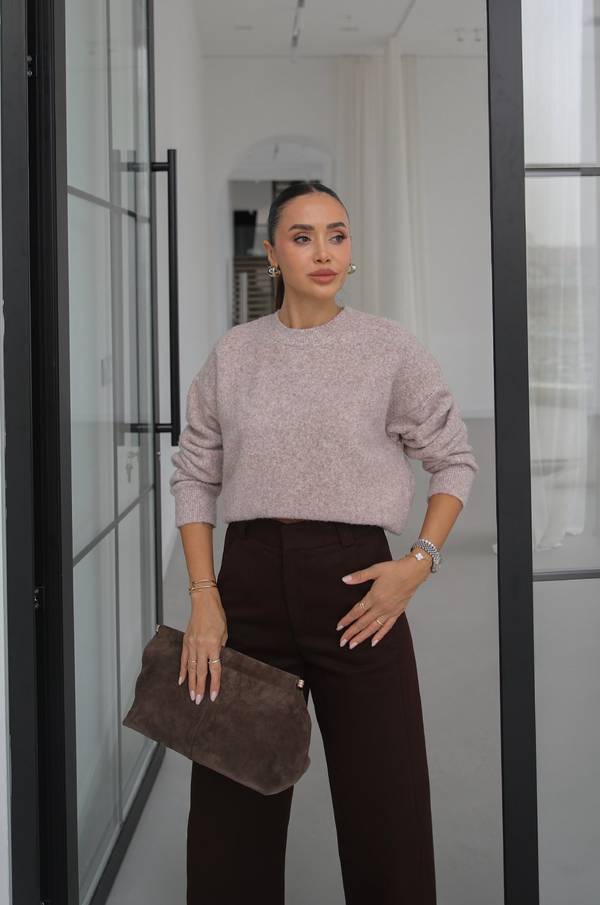 Nara Crew Neck Soft Knit Jumper