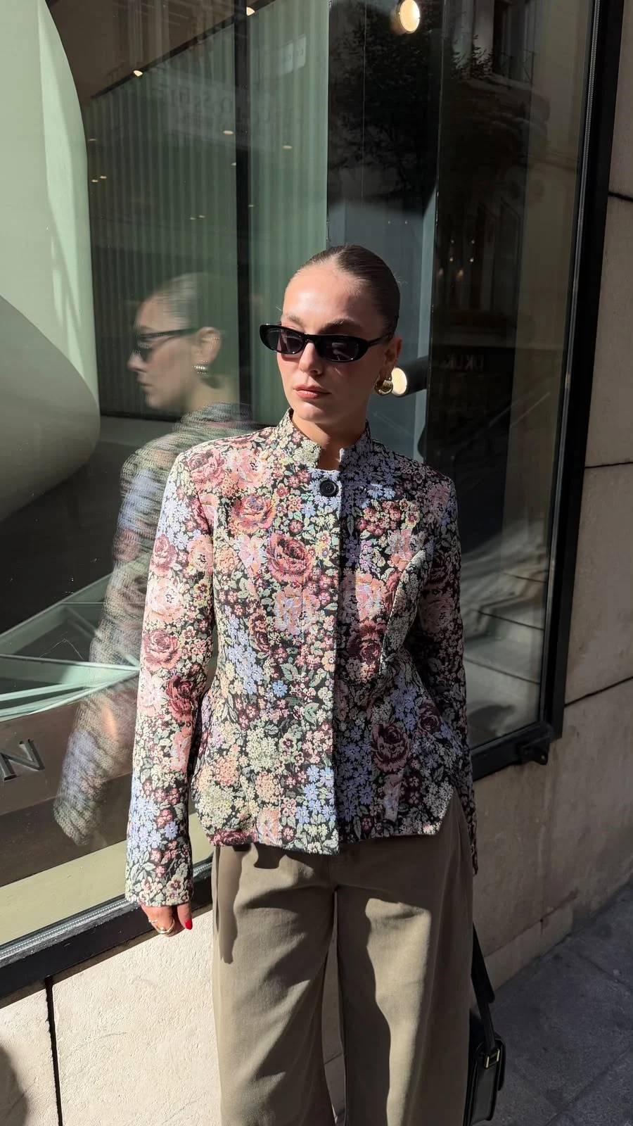 Floral Print Jacket