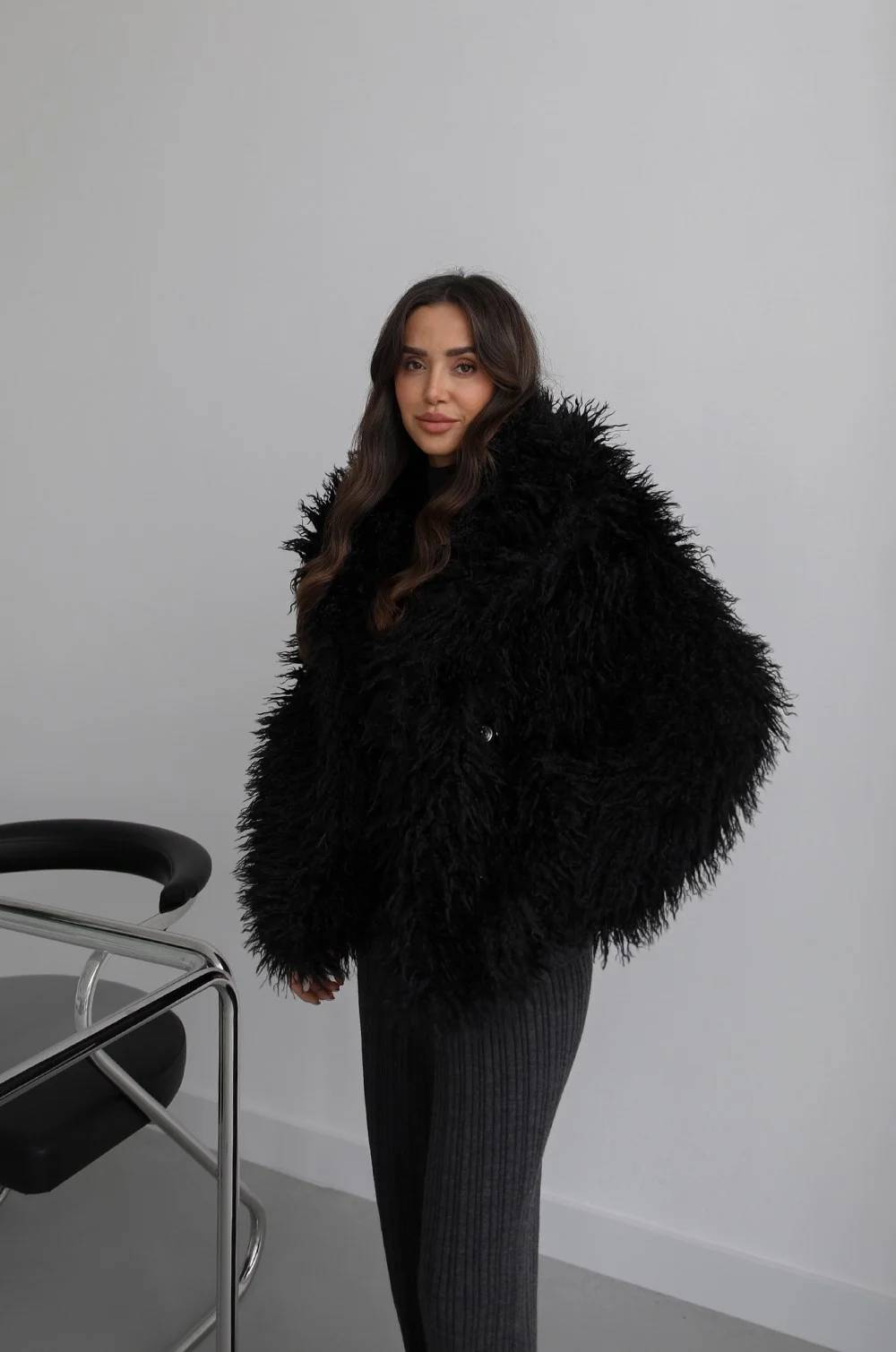 Powell Faux Fur Jacket — photograph 2