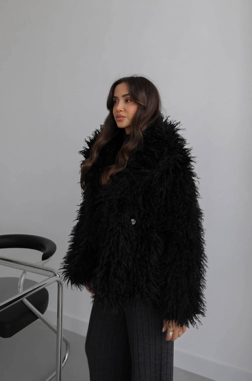 Powell Faux Fur Jacket — photograph 4