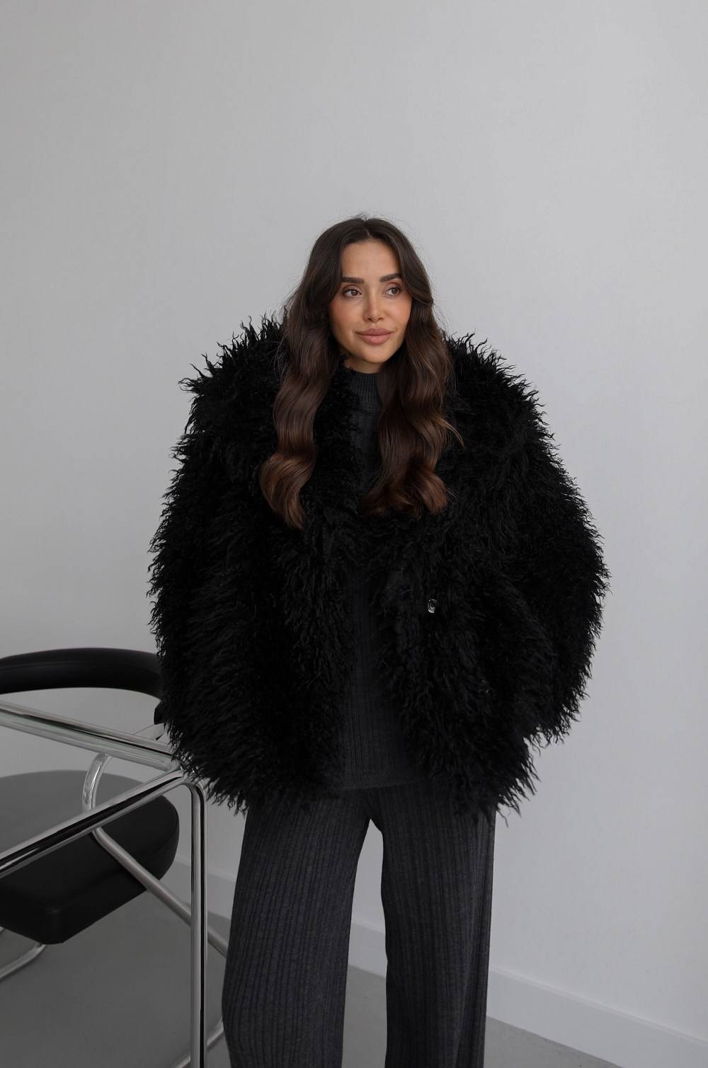 Powell Faux Fur Jacket — photograph 1