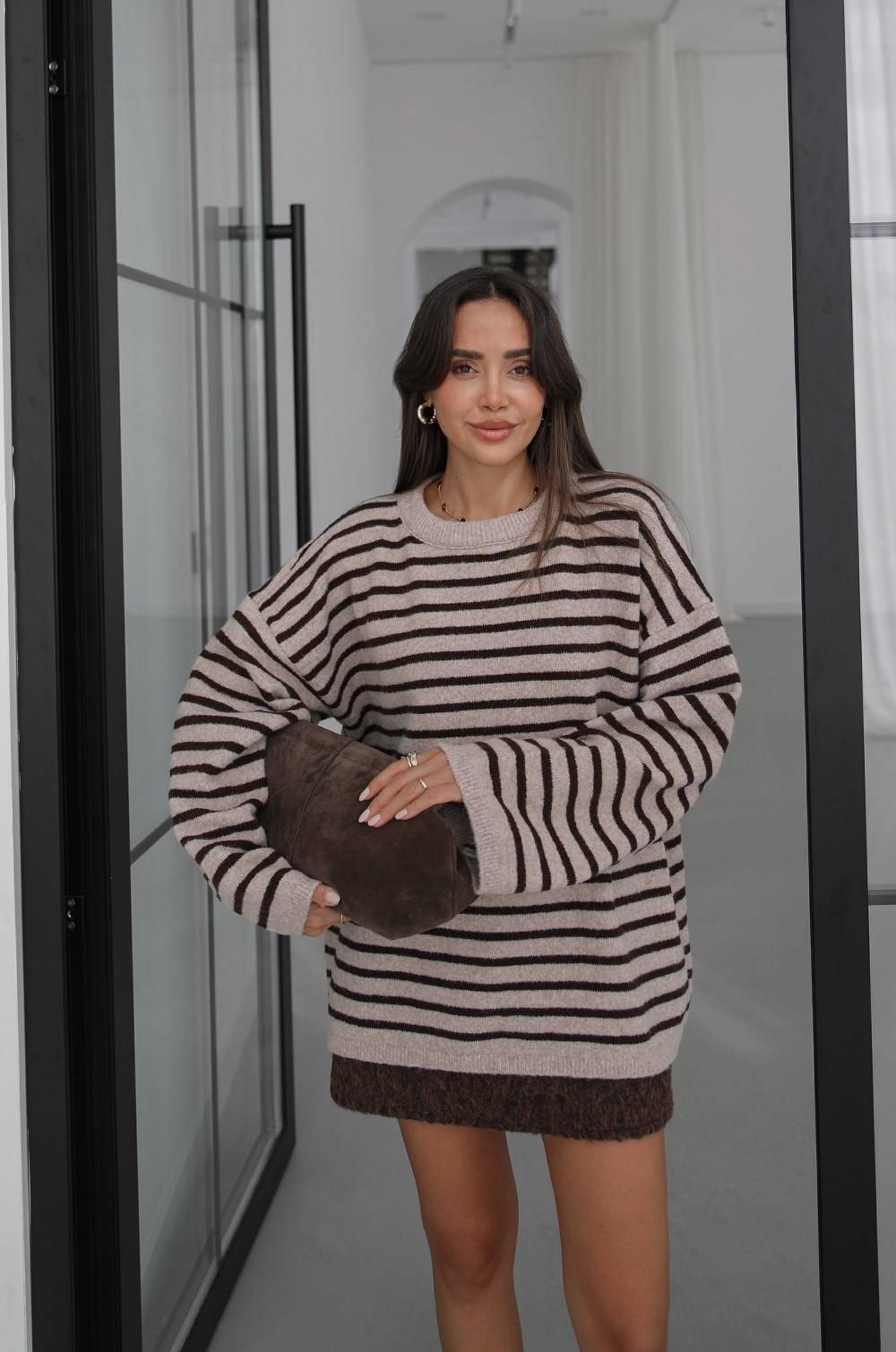 Noyan Oversized Striped Knit Jumper