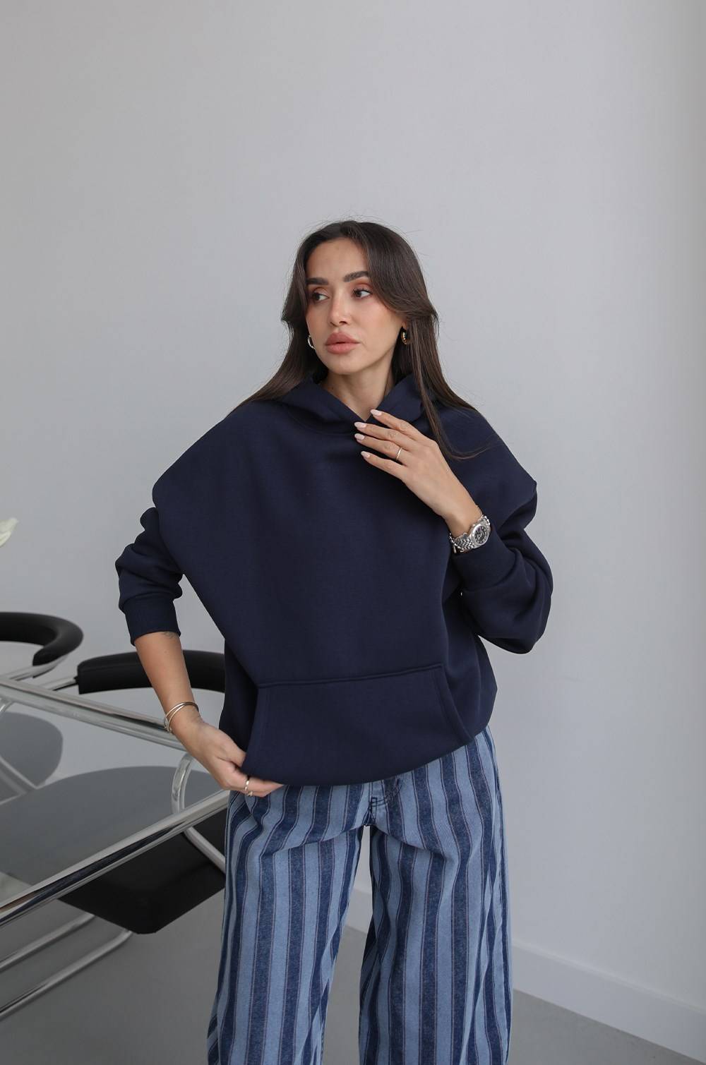 Garage Back Print Sweatshirt — photograph 2