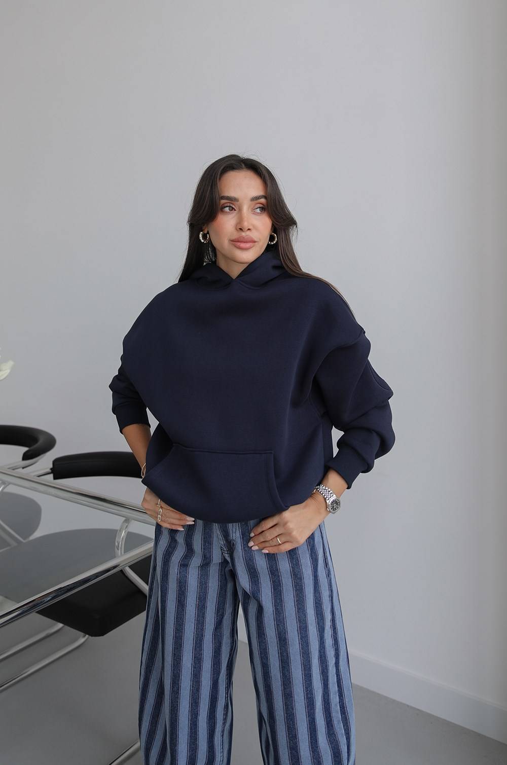 Garage Back Print Sweatshirt — photograph 1