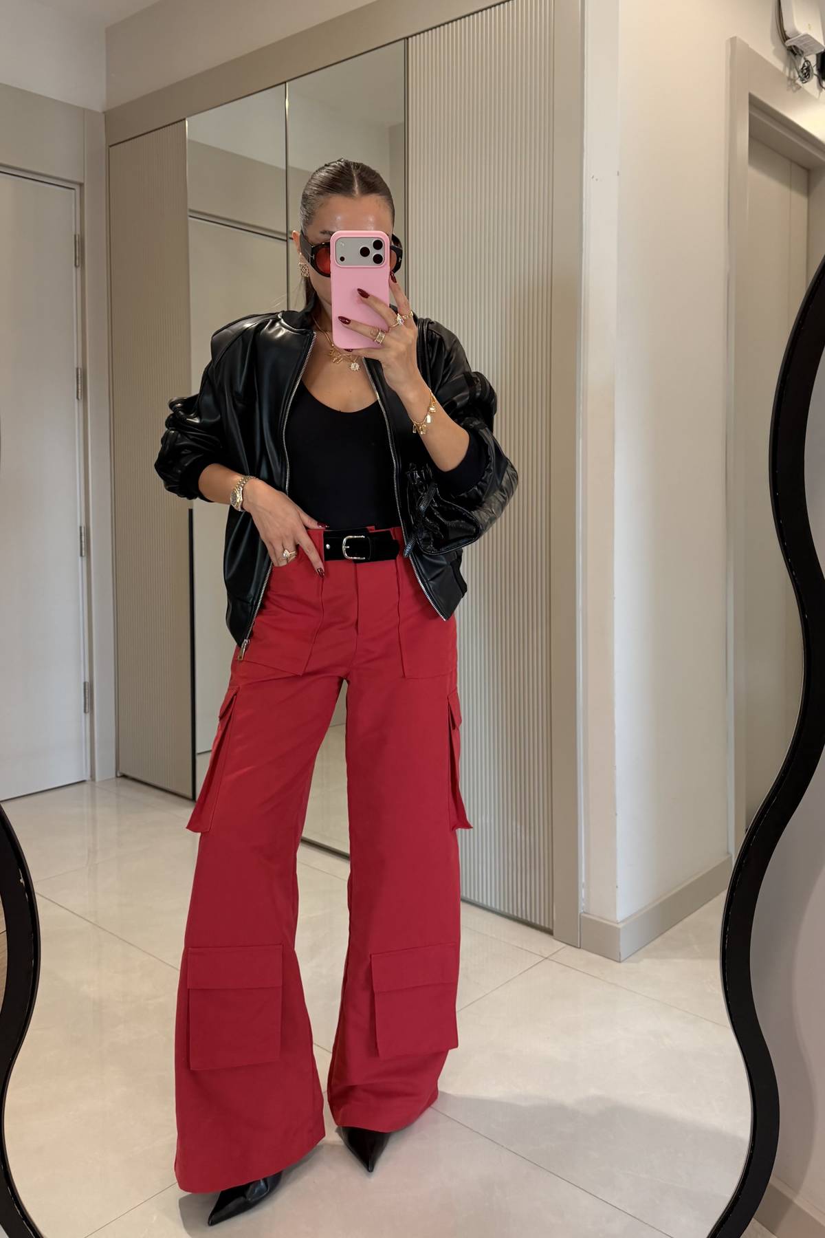 Kaidan Belted Cargo Trousers