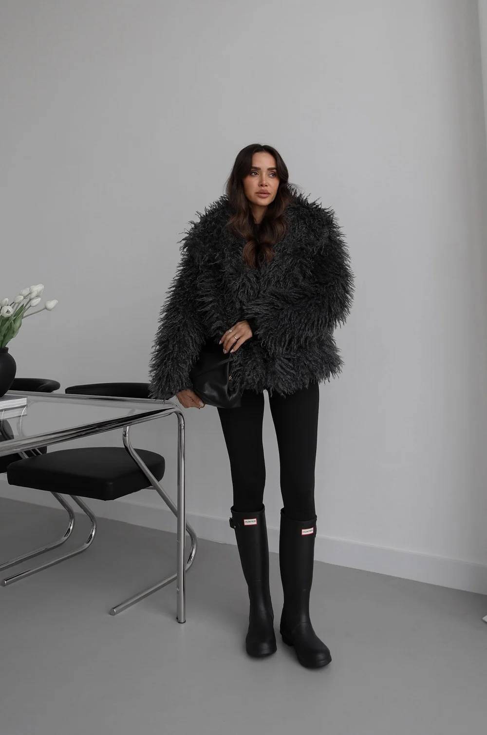 Powell Faux Fur Jacket — photograph 2