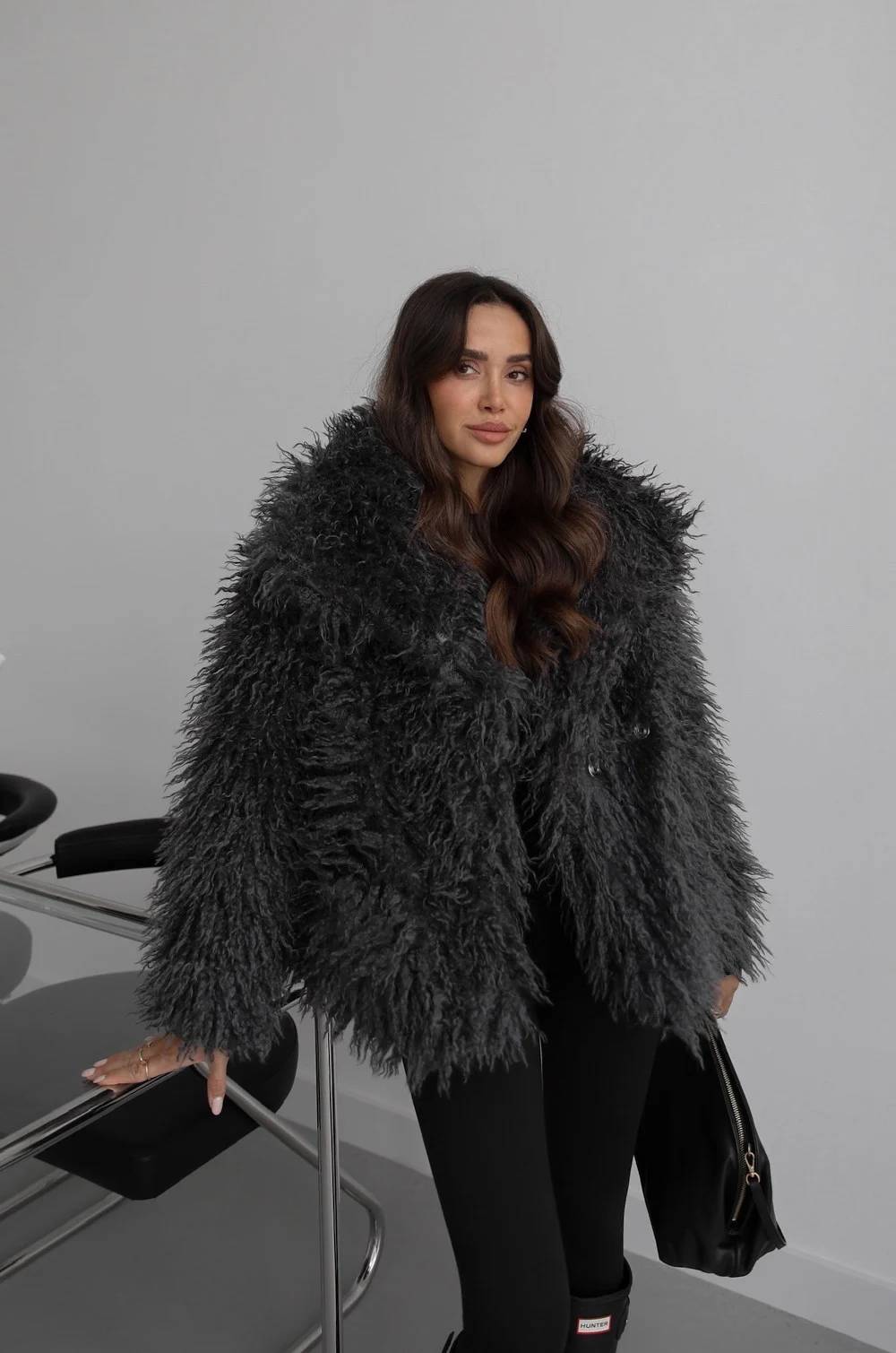 Powell Faux Fur Jacket — photograph 3