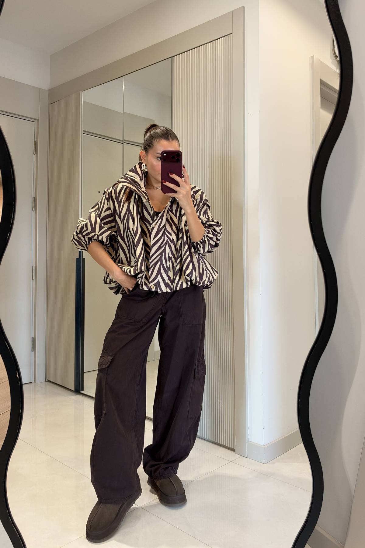 Kaila Cargo Baggy Trousers