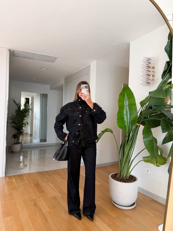 High Waist Straight Jeans